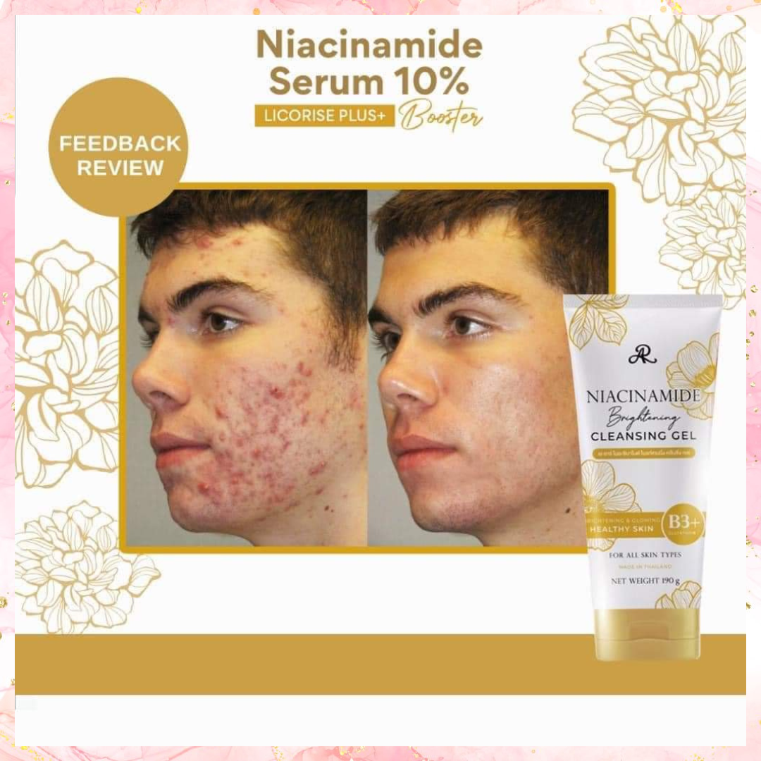 AR Niacinamide B3+ Collagen Brightening Cleansing Gel | 190ML