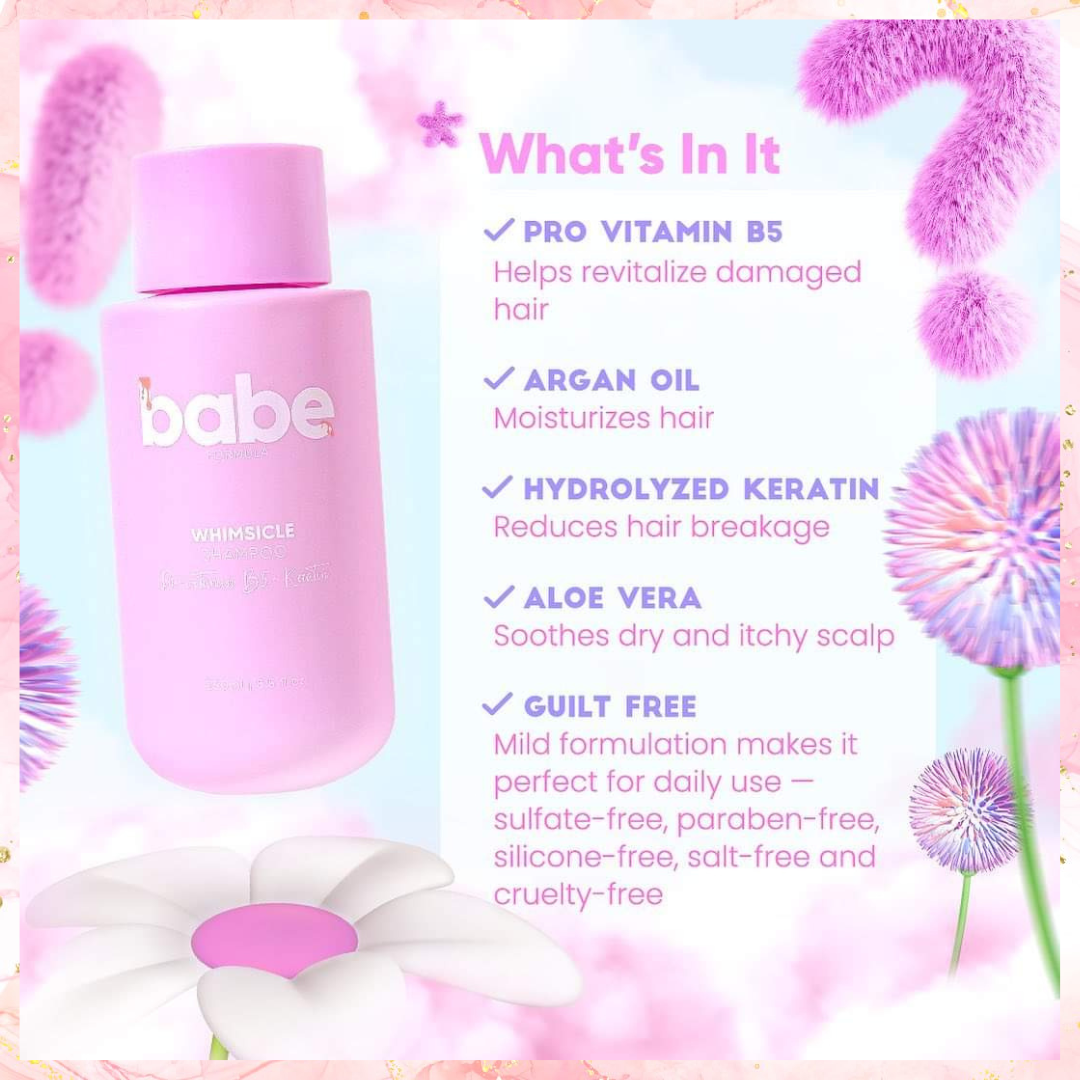 Babe Formula Whimsicle Shampoo and Conditioner | 250ML EACH