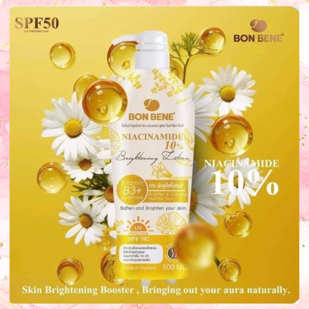 BON BENE NIACINAMIDE BRIGHTENING LOTION | 500ML