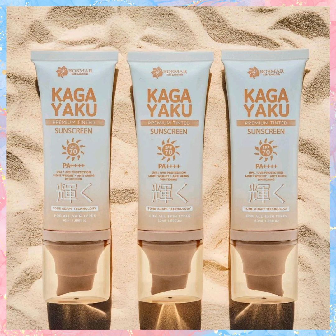 Rosmar Kagayaku Premium Tinted Sunscreen with SPF70 PA++++ | 50ML