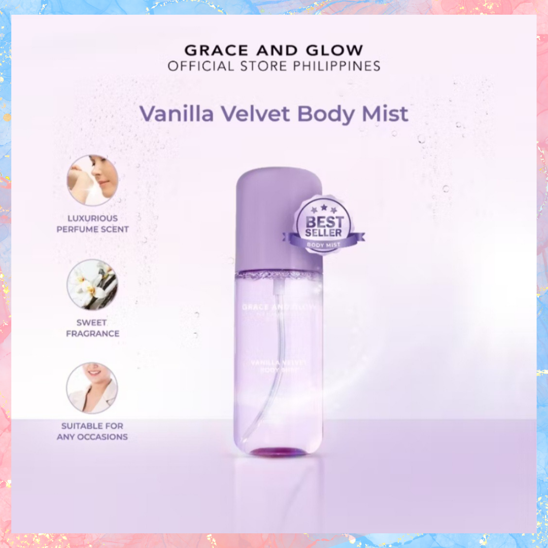 Grace and Glow Vanilla Velvet Body Mist