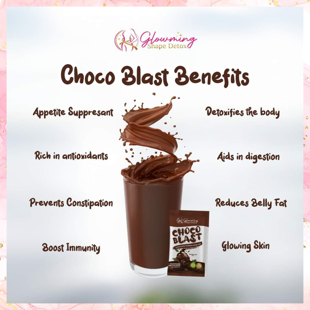 Glowming Shape Choco Blast Detox Drink | 10sachets