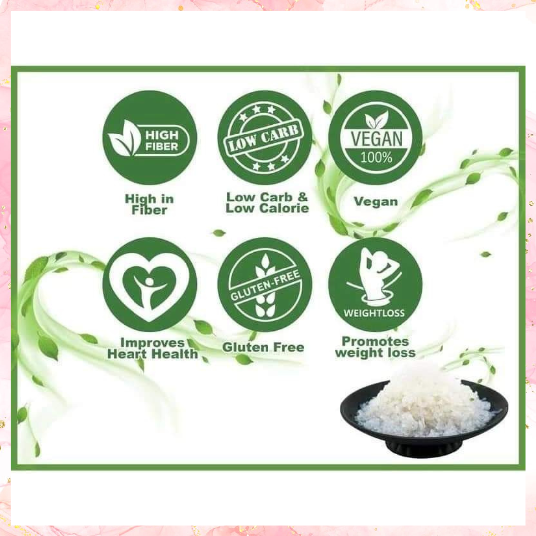 Sebastian Shirataki Dried Rice | 1KG