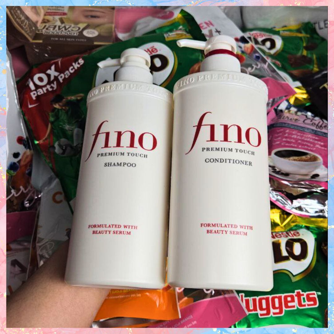 Fino Premium touch Shampoo and Conditioner | 550ML each