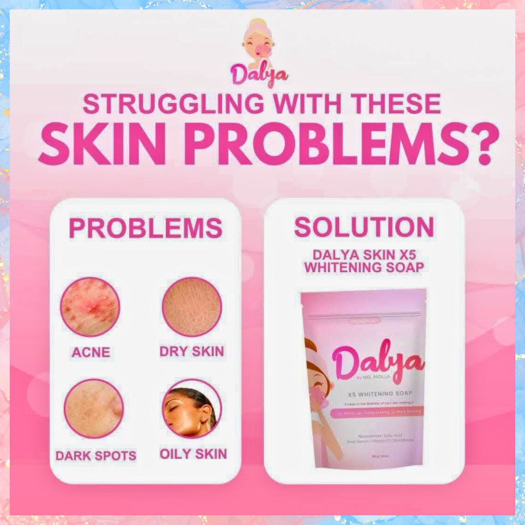 Dalya x5 Whitening Soap | 135G