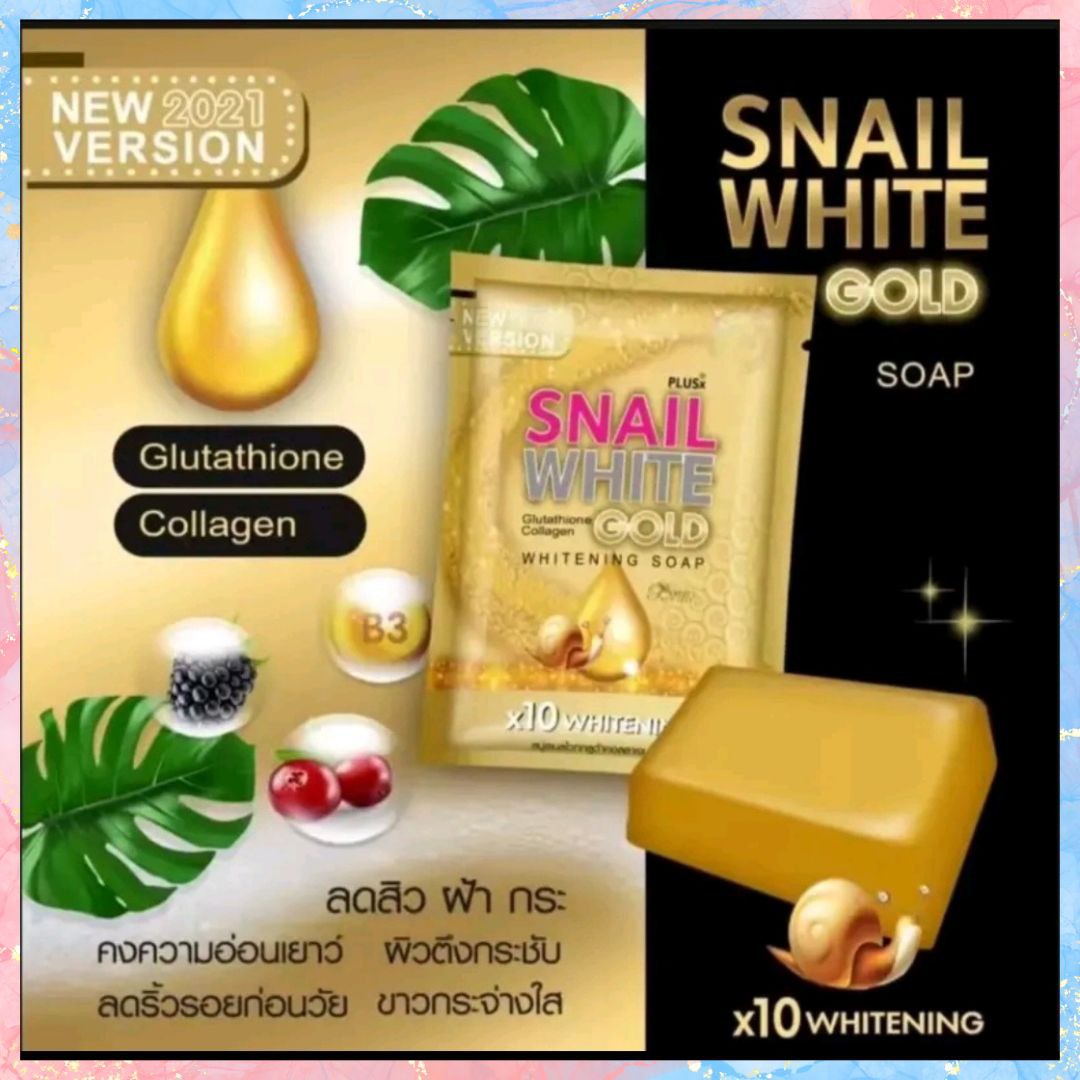 Snail White Gold x10 Whitening Soap