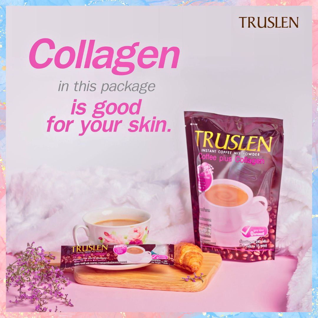 Truslen Coffee plus Collagen | Instant Coffee Mix | 15PCS