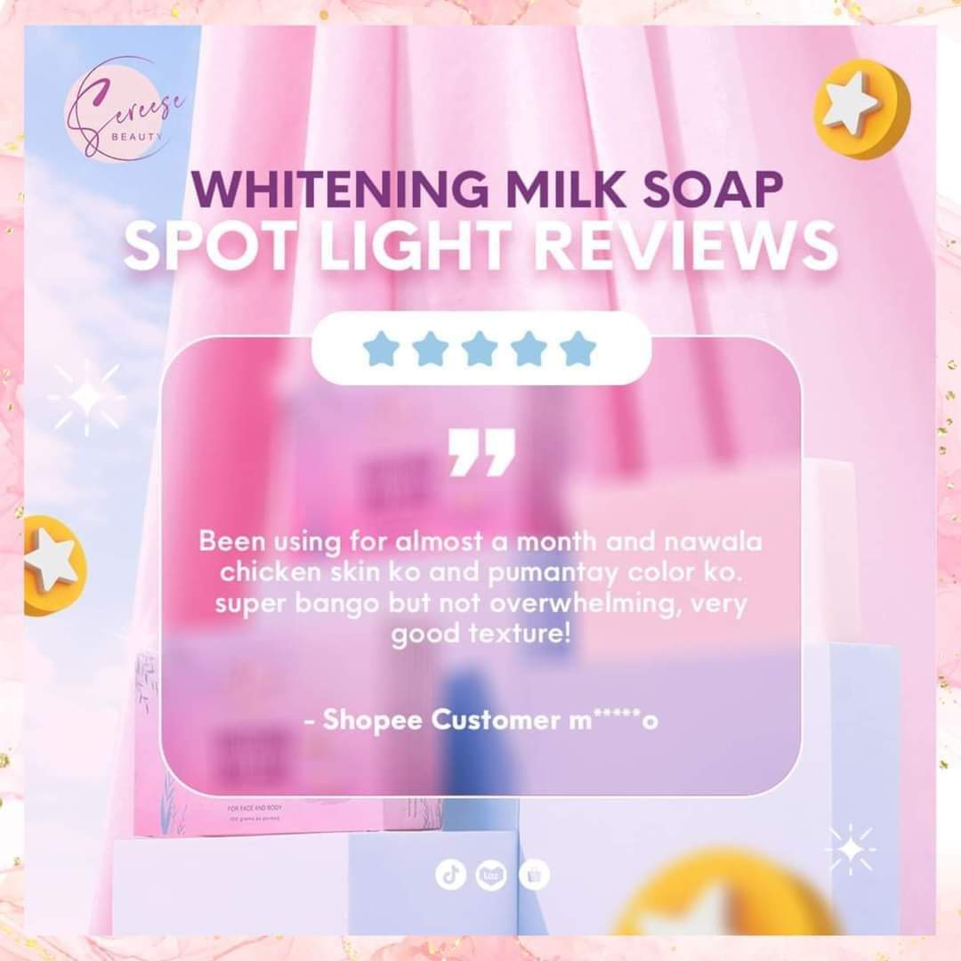 ORIGINAL Sereese Whitening Milk Soap