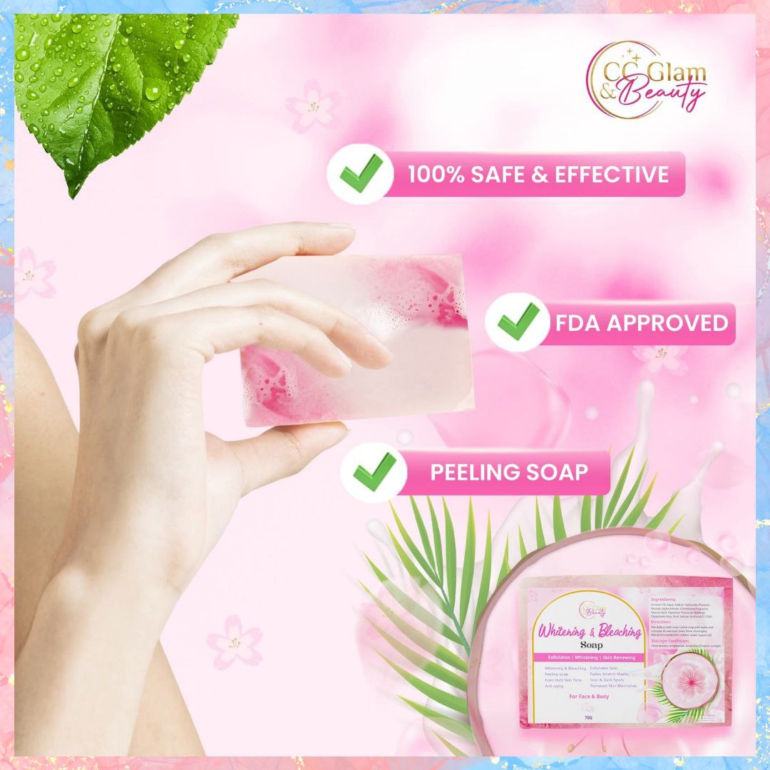 Cris cosmetics Whitening & Bleaching Soap | 70G EACH