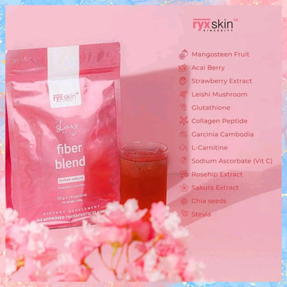 Ryx Skin Fiber blend Lychee Sakura | 10sachets