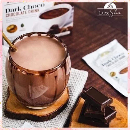 Luxe Slim Dark Choco | Chocolate Drink | 10sachets