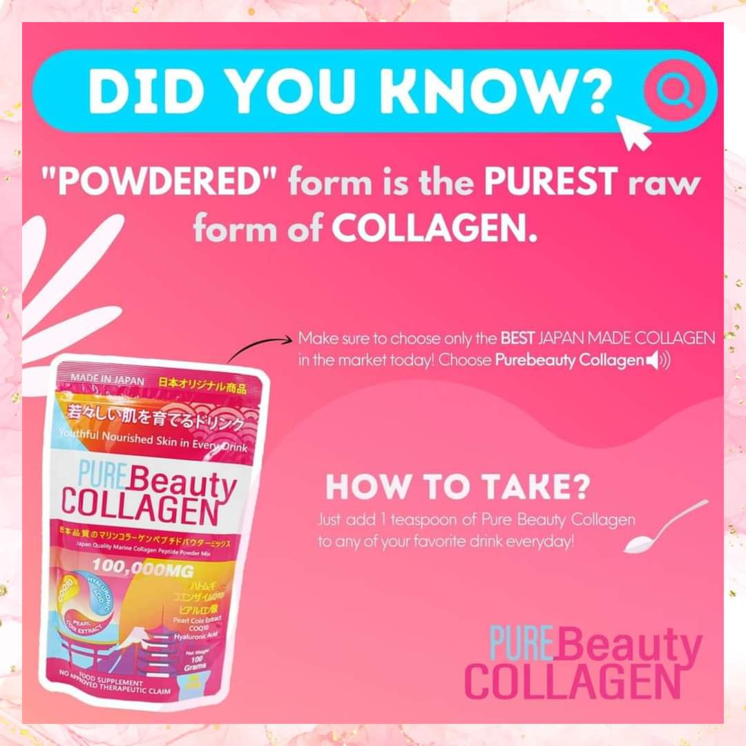 Pure Beauty Collagen | Made in Japan | 100G