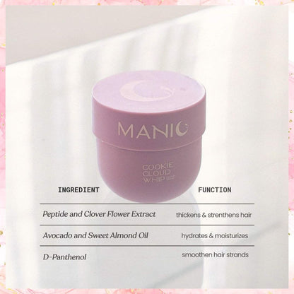 Manic Cookie Cloud Whip Hair Mask | 250ML