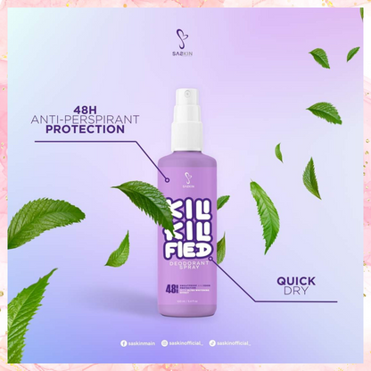 SaSkin Kili-kilified Deodorant Spray | KiliKiliFied | 60ML