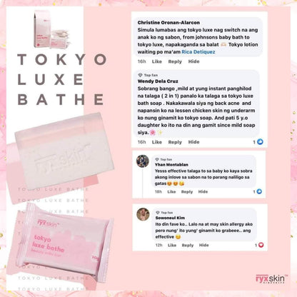 (2pcs) Ryx tokyo Luxe Bathe Soap