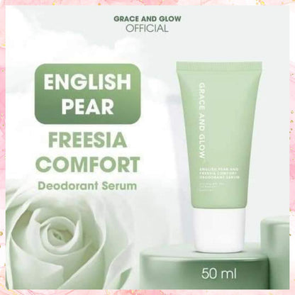 Grace and Glow English Pear and Freesia Comfort Deodorant Serum | 50ML