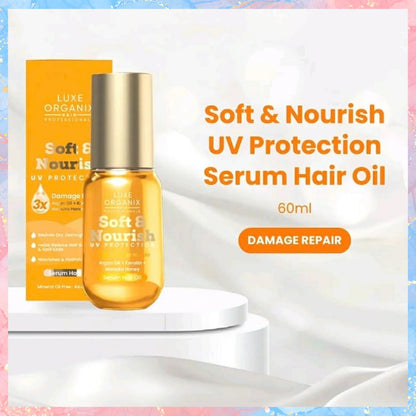 Luxe Organix Restore & Revive UV Protection Serum Hair oil 60ml