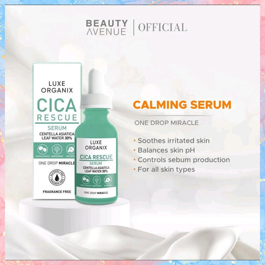 Luxe Organix Cica Rescue Gentle Brightening Serum | 30ML