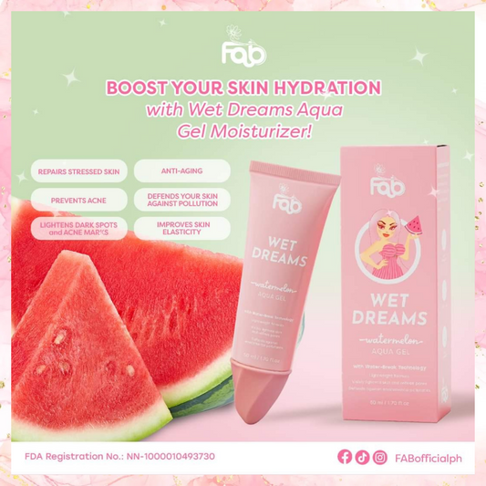 FAB Wet Dreams Watermelon Aqua Gel | 50ML