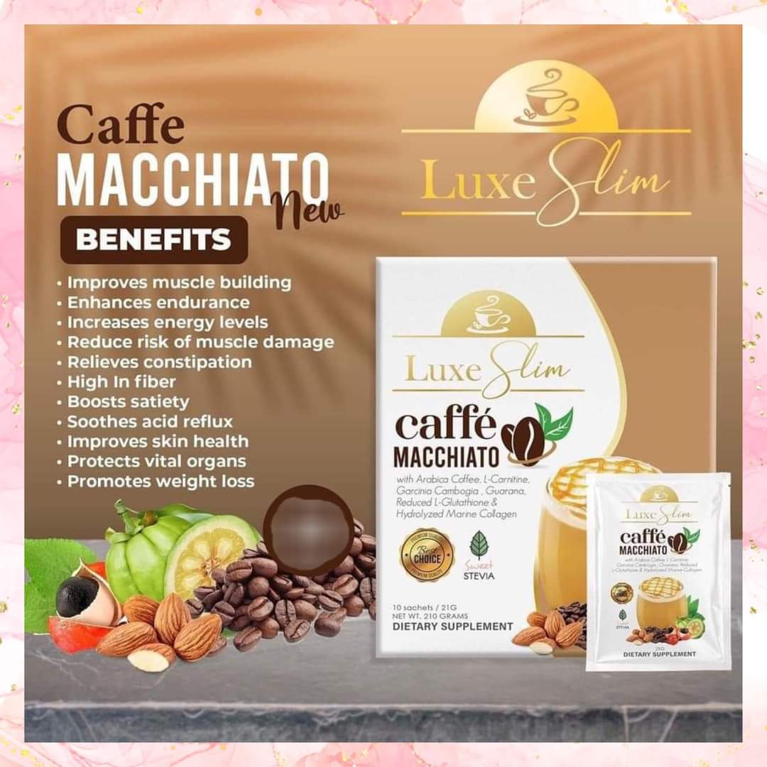 Luxe Slim Caffe Macchiato | 210g Charm Essentials - USA LLC Luxe Slim Caffe Macchiato | 210g Charm Essentials - USA LLC