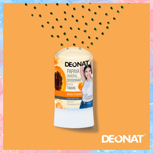 Deonat Papaya Mineral Deodorant Stick Tawas