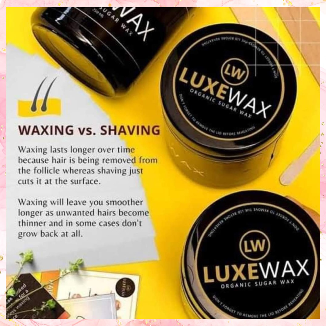 LuxeWax Organic Sugar Wax Kit | 350G