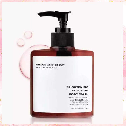 Grace and Glow Brightening Solution Body Wash with Niacinamide & Glutathione | 400ML