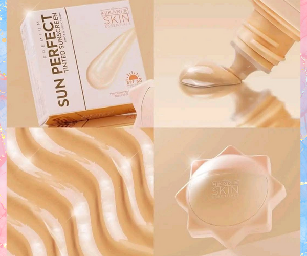 Hikari Skin Premium Sun Sunscreen Tinted Sunscreen broad spectrum