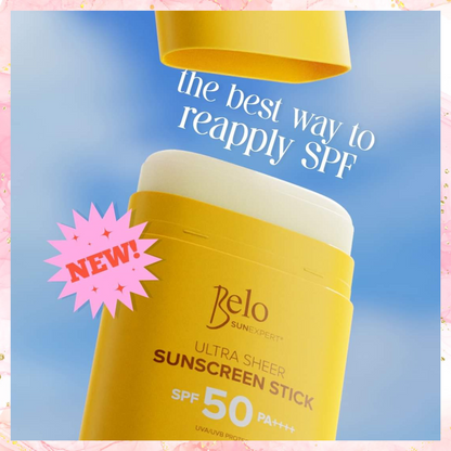 Belo SUN Expert Ultra Sheer Sunscreen Stick | SPF50 PA+++