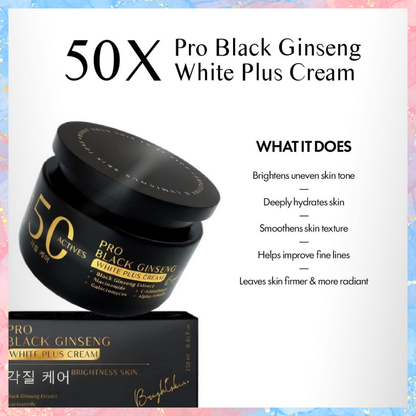 Jennie Moon 50x Pro Black Ginseng with Plus Cream | 250g