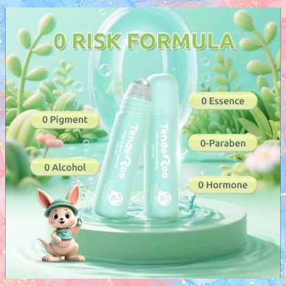 Tenderoo Baby Natural Soothing Roll-On | Gentle Relief for Itchy & Irritated Baby Skin | 360° Cool Roller - 15ml