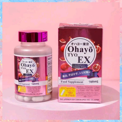 Ohayo Tyo EX Lumine White Capsules | 700mg