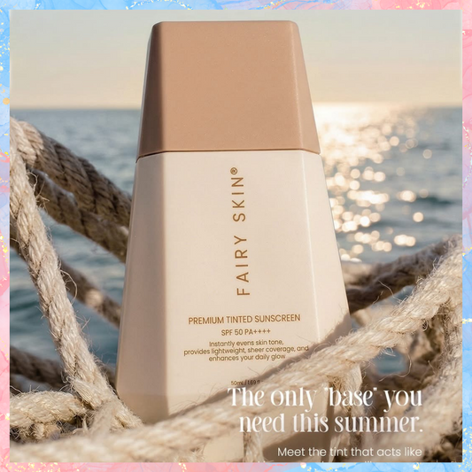 Fairy Skin Premium Tinted Sunscreen | SPF50 PA+++