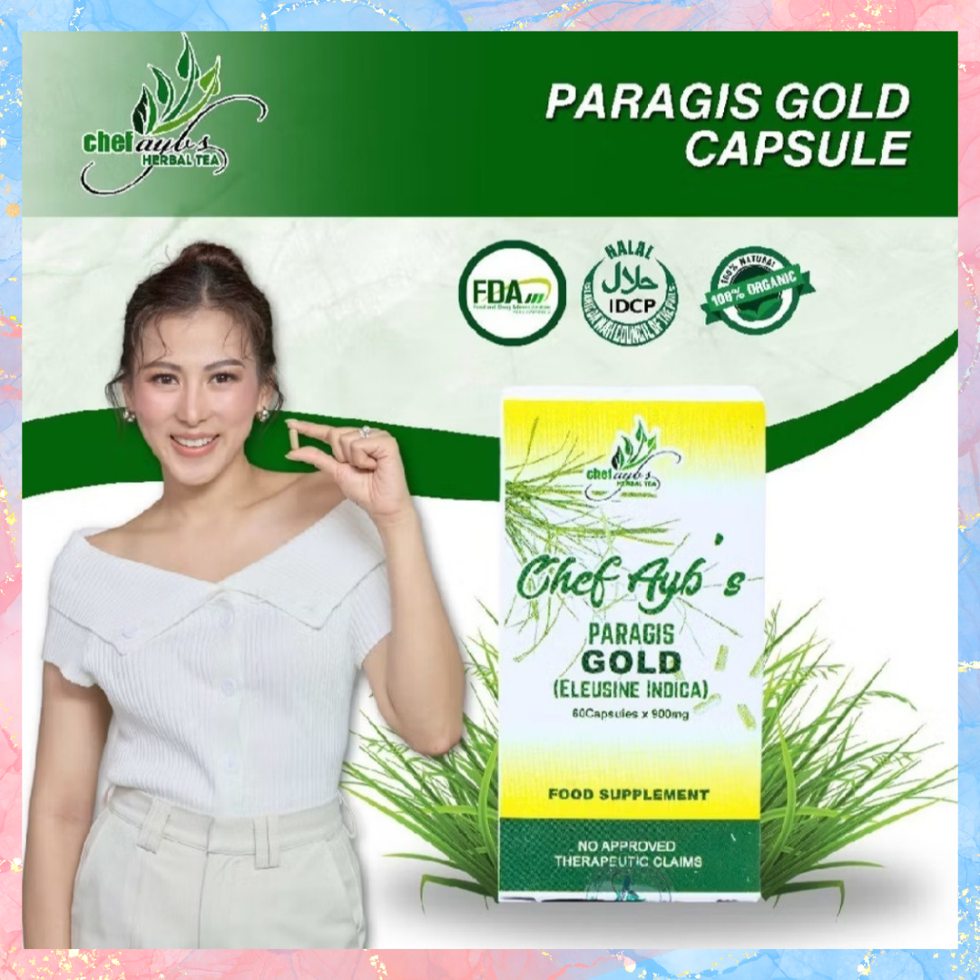 Chef Ayb's PARAGIS GOLD | Eleusine Indica | 60caps