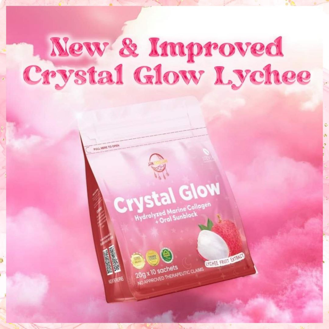 JRK Crystal Glow Hydrolyzed Marine Collagen + Oral Sunblock | 10sachets