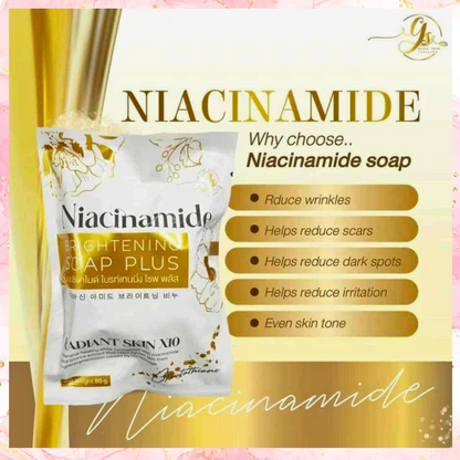 GST Niacinamide Brightening Soap Plus | 80G
