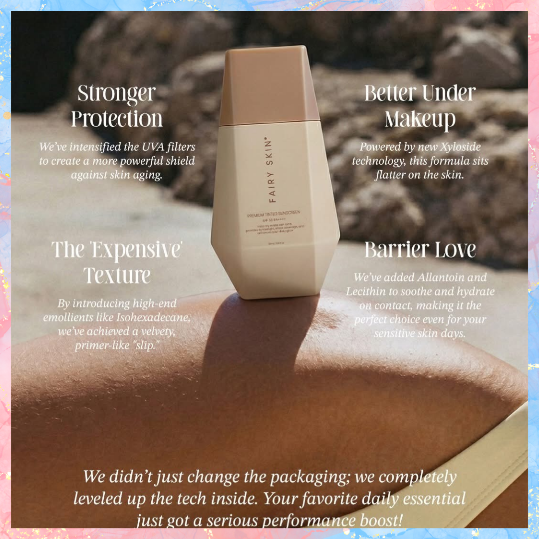 Fairy Skin Premium Tinted Sunscreen | SPF50 PA+++