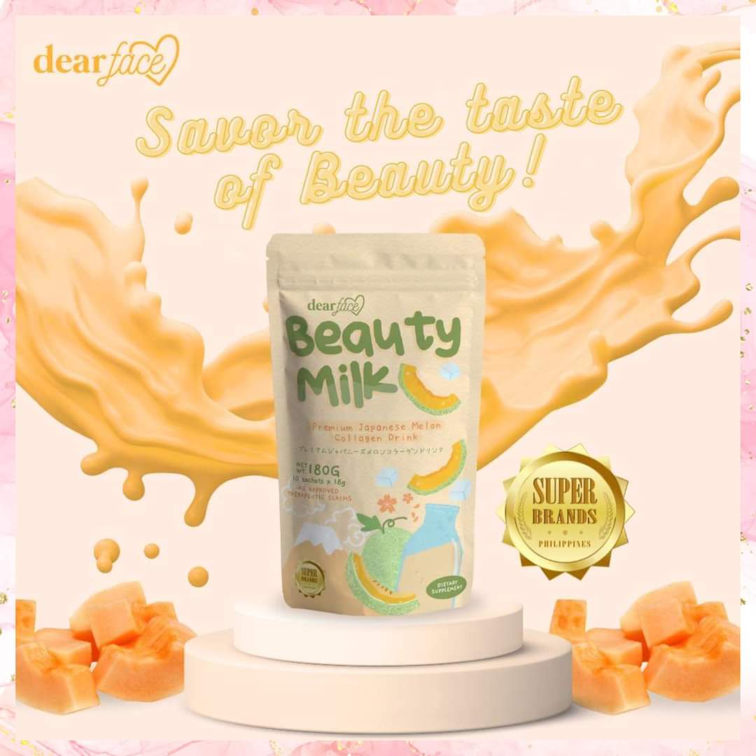 Dear Face - Beauty Milk Premium Japanese Melon | 180grams