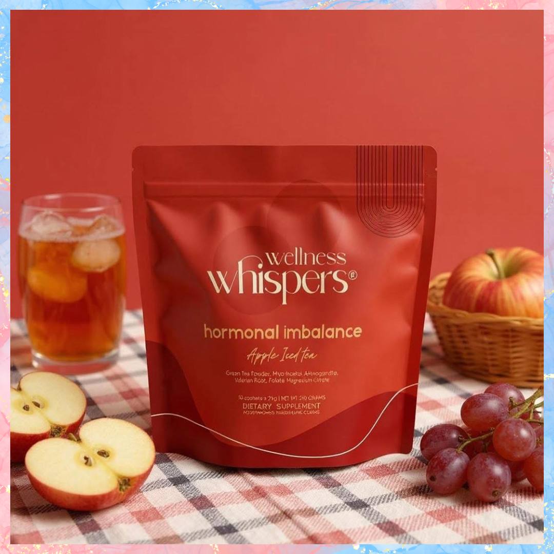 Wellness Whispers Hormonal Imbalance Apple Iced Tea | 10sachets