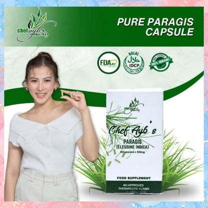Chef Ayb's PARAGIS Eleusine Indica Capsules | 60caps