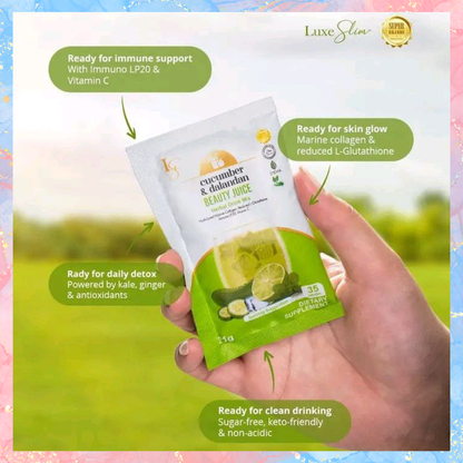 Luxe Slim Cucumber & Dalandan Beauty Juice | 210G