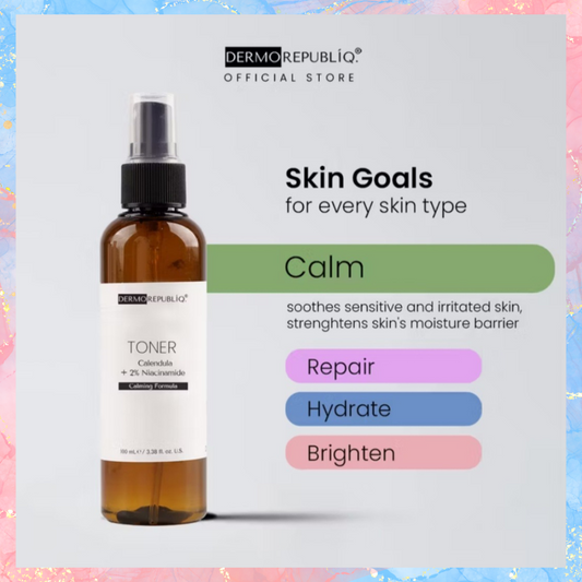 DERMOREPUBLIQ Toner Calendula + 2% Niacinamide | 100ML