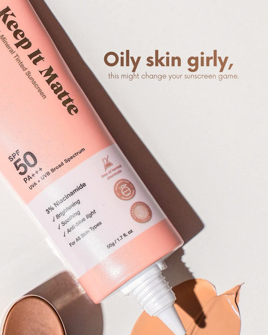 Barefaced Keep it Matte | Mineral Tinted Sunscreen