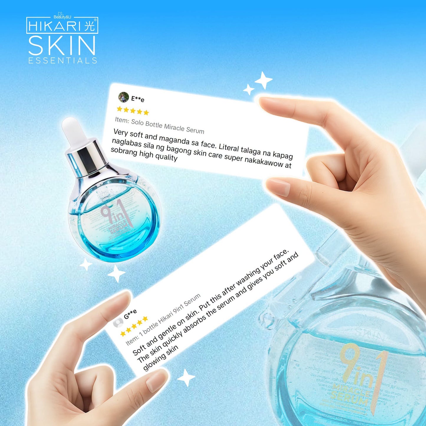 Hikari Skin Essentials | 9in1 Miracle Serum - 30ml