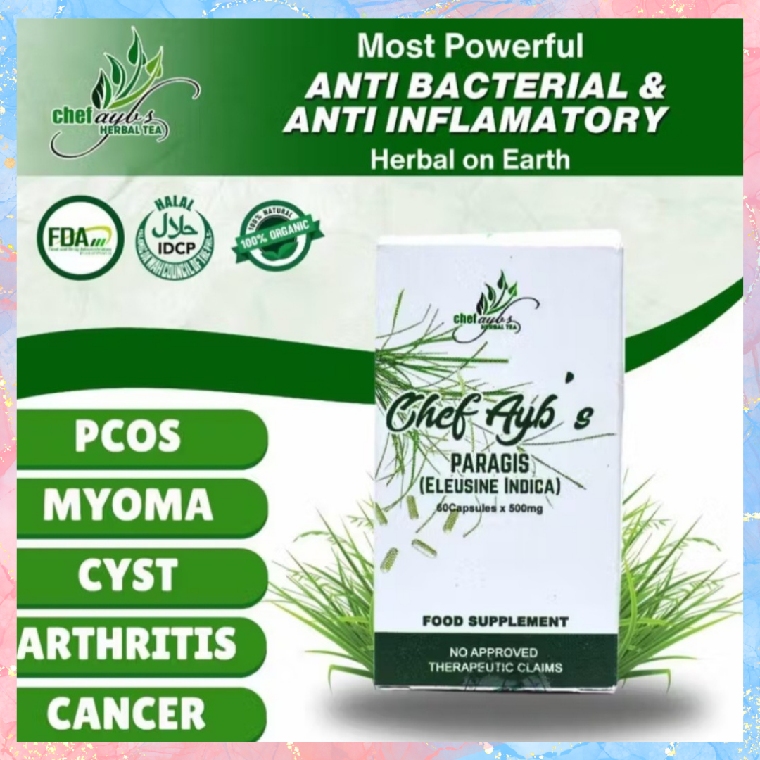 Chef Ayb's PARAGIS Eleusine Indica Capsules | 60caps