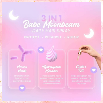Babe Moon beam Hair Spray | Moonbeam 60ML