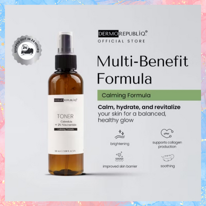 DERMOREPUBLIQ Toner Calendula + 2% Niacinamide | 100ML