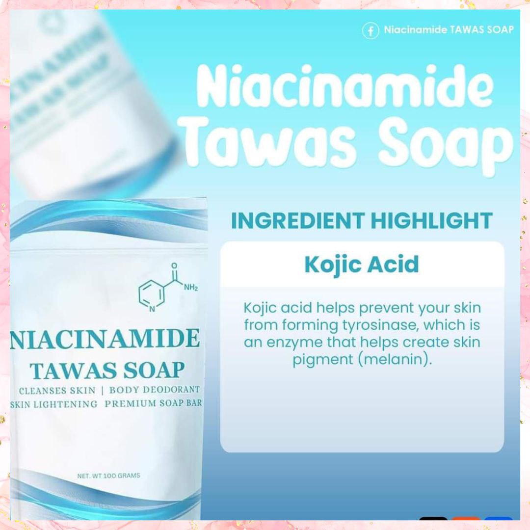 Niacinamide Tawas Soap | 100G