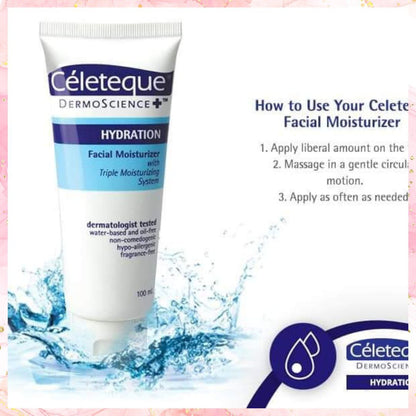 Celeteque Facial Moisturizer | Hydration | Dermatologist-tested | 50ML