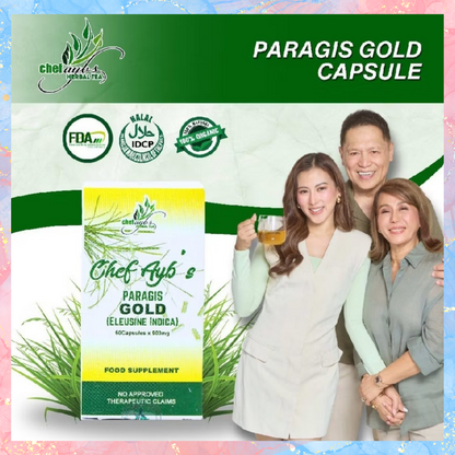 Chef Ayb's PARAGIS GOLD | Eleusine Indica | 60caps